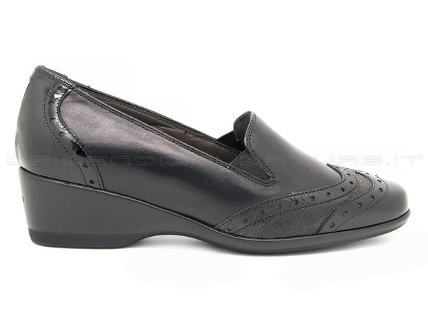 Melluso lady scarpe accollate donna nero